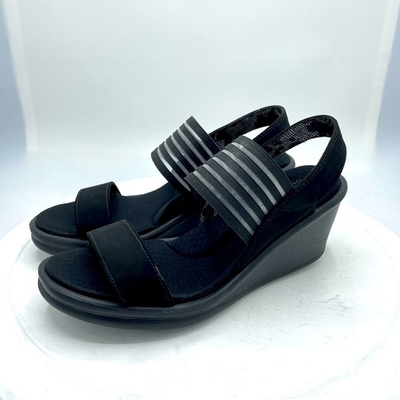 Skechers Rumblers-Sci-Fi wedge sandals - Picture 1 of 8